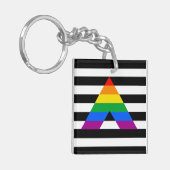 STRAATBAAR ALLEEN PRIDE 2014 PRIDE SLEUTELHANGER (Voorkant Links)