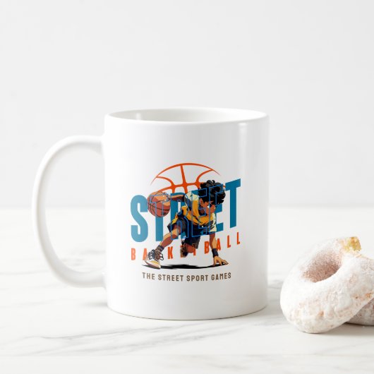 Straatbasketbal | 11# Classic Mok (Met donut)