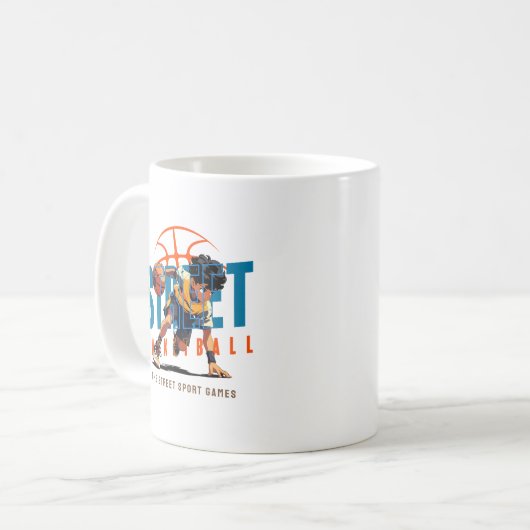 Straatbasketbal | 11# Classic Mok (Voorkant links)