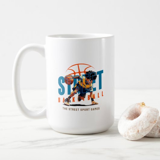 Straatbasketbal | 15# Classic Mok (Met donut)