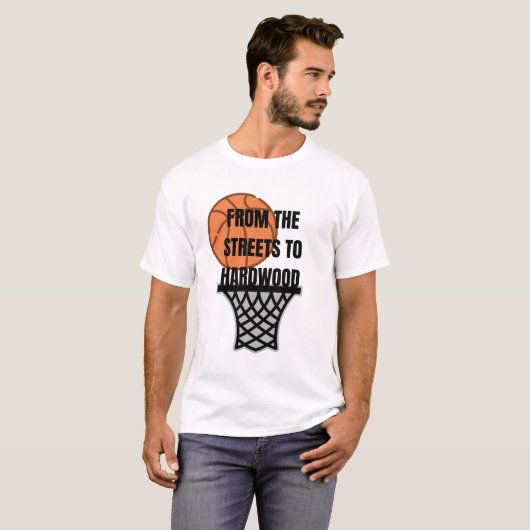 Straatbasketbal - Basketbal Legends T-shirt (Voorkant volledig)