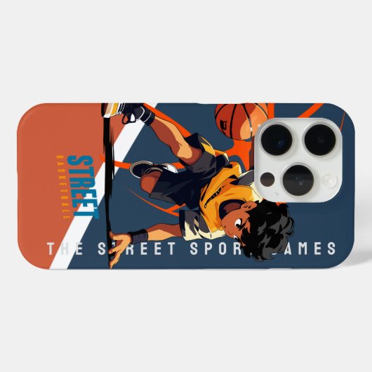 Straatbasketbal | Case-Mate iPhone case (Achterkant (horizontaal))