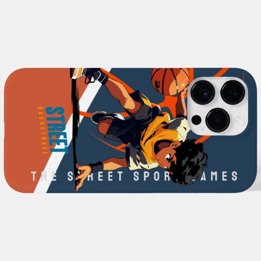 Straatbasketbal | Case-Mate iPhone case (Achterkant (horizontaal))