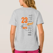 Straatbasketbal | Kinder Rugtas T-shirt (Achterkant)