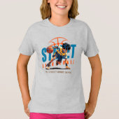 Straatbasketbal | Kinder Rugtas T-shirt (Voorkant)