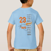 Straatbasketbal | Kinder Rugtas T-shirt (Achterkant)