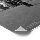  straatbeeld Colwyn Bay, 1905 Wales Poster (Hoek)