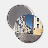 Straatbeeld Estland, Magneet (Voorkant / Achterkant)