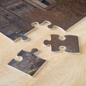 Straatbeeld in Barcelona. Legpuzzel (Zijkant)