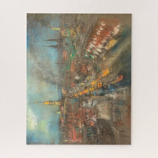 Straatbeeld in Indianapolis (Indiana, Verenigde St Legpuzzel (Verticaal)