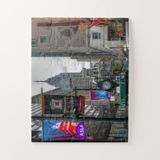 Straatbeeld Philadelphia Legpuzzel (Verticaal)