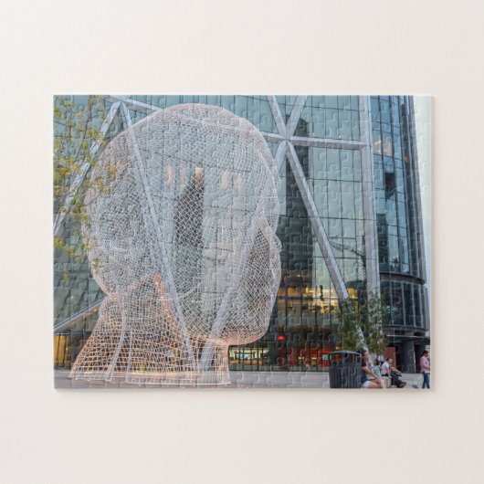 Straatbeeldhouwkunst Calgary Legpuzzel (Horizontaal)