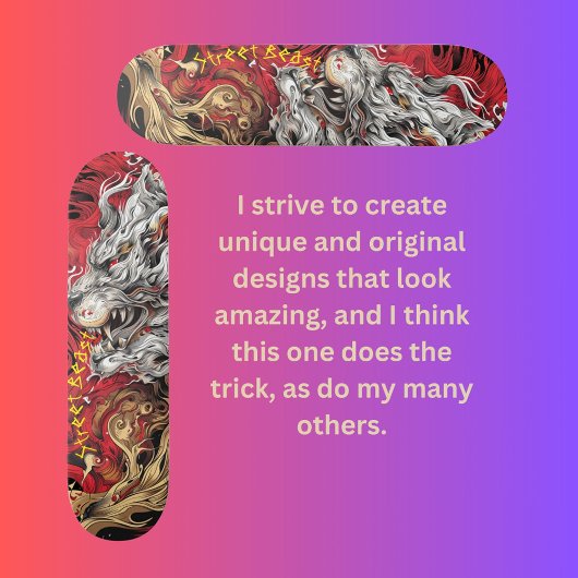 straatbeest persoonlijk skateboard