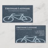 Straatbijten voor reparatie van fietsen visitekaartje (Voorkant / Achterkant)