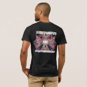 Straatbob rechtsvoor, SOUTHERN BORN, SOUT... T-shirt (Achterkant volledig)