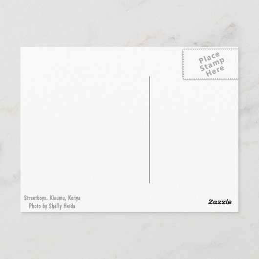 Straatboeien Briefkaart (Achterkant)