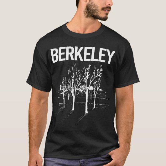 Straatbomen Berkeley T-shirt (Voorkant)
