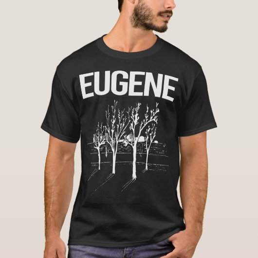 Straatbomen Eugene T-shirt (Voorkant)
