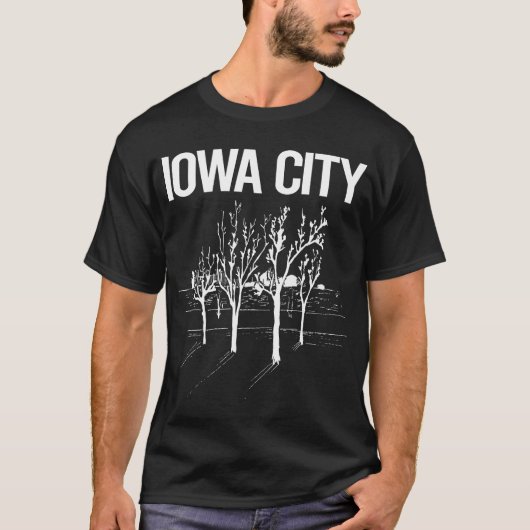 Straatbomen Iowa T-shirt (Voorkant)
