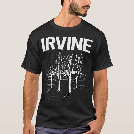 Straatbomen Irvine T-shirt (Voorkant)