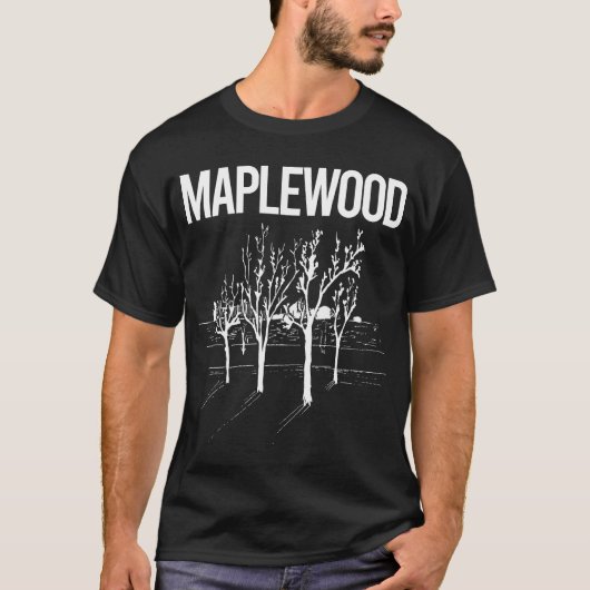 Straatbomen Maplewood T-shirt (Voorkant)