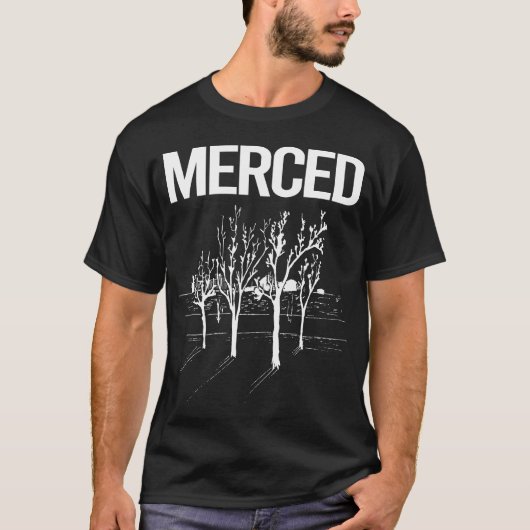 Straatbomen Merced T-shirt (Voorkant)