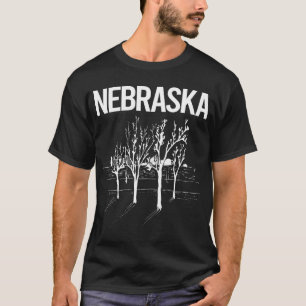 Straatbomen Nebraska T-shirt
