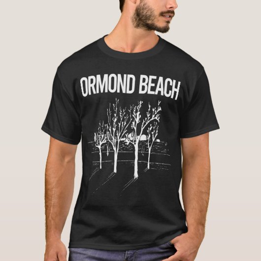 Straatbomen Ormond Beach T-shirt (Voorkant)