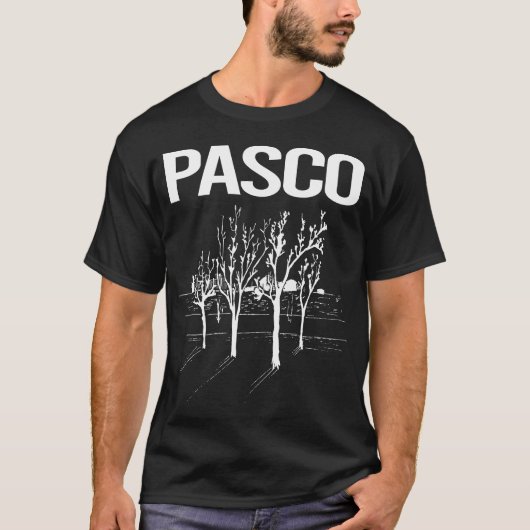 Straatbomen Pasco T-shirt (Voorkant)