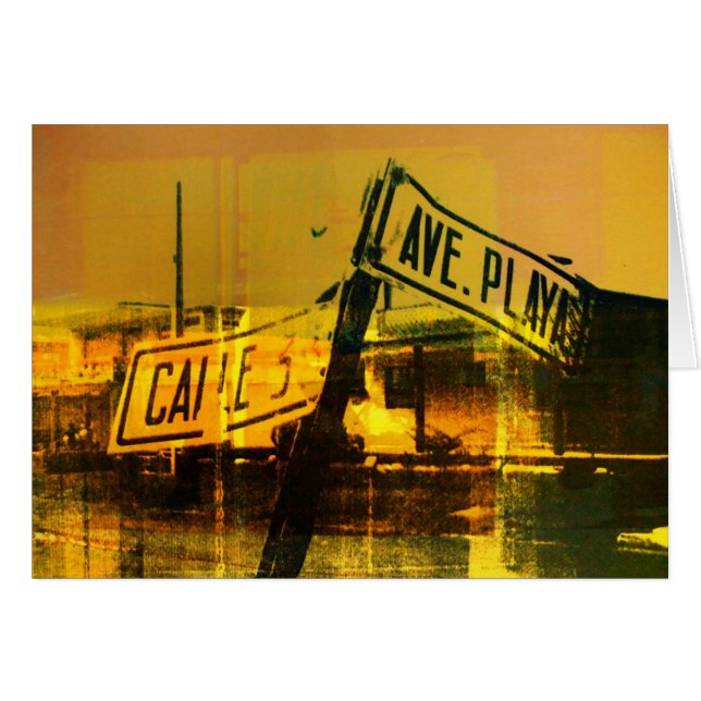 Straatbord (Voorkant Horizontaal)