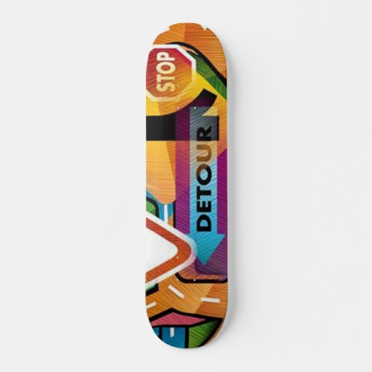 Straatbord #2 skateboard (Voorkant)