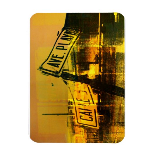 Straatbord Magneet (Verticaal)