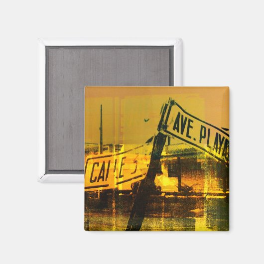 Straatbord Magneet (Voorkant / Achterkant)