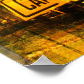 Straatbord Poster (Hoek)