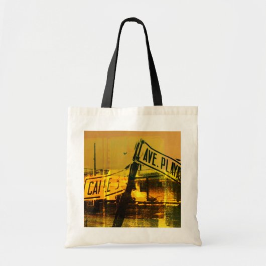 Straatbord Tote Bag (Voorkant)