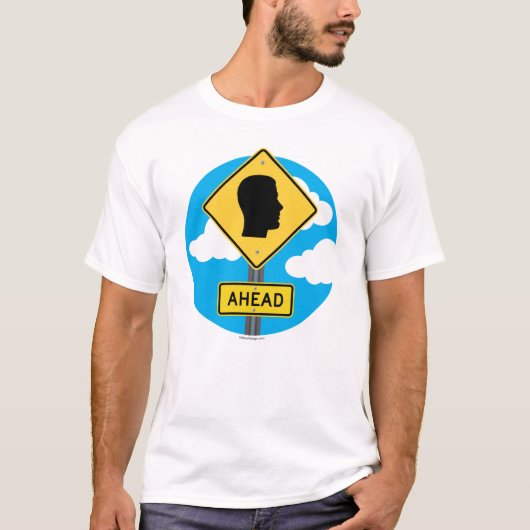 Straatbord VOORUIT T-shirt (Voorkant)