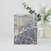 Straatcarnaval, Parijs | Nikolai Tarkhov Briefkaart (Staand voorkant)