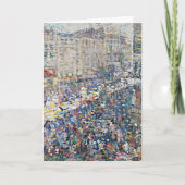 Straatcarnaval, Parijs | Nikolai Tarkhov Kaart (Voorkant)