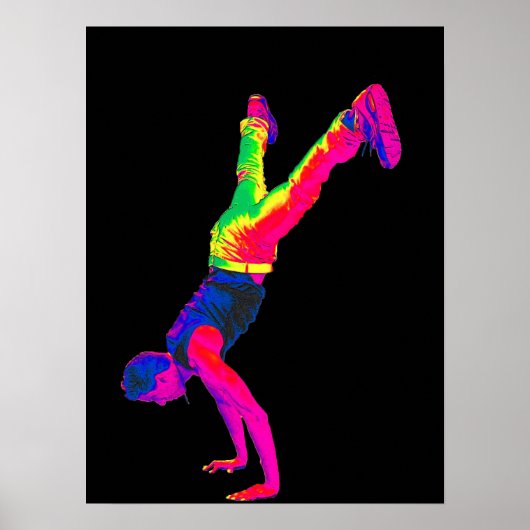 Straatdansen - Multi-Color, Black Back Poster (Voorkant)