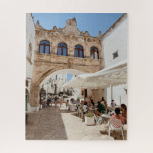 Straatfotografie in Otranto, Puglia, Italië Legpuzzel