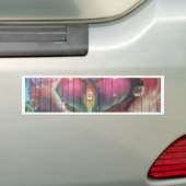 Straatgarage Graffiti Bumpersticker (Op auto)