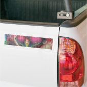 Straatgarage Graffiti Bumpersticker (Op Truck)