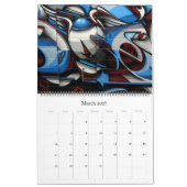 straatgraffiti 2026 kalender (Mar 2027)