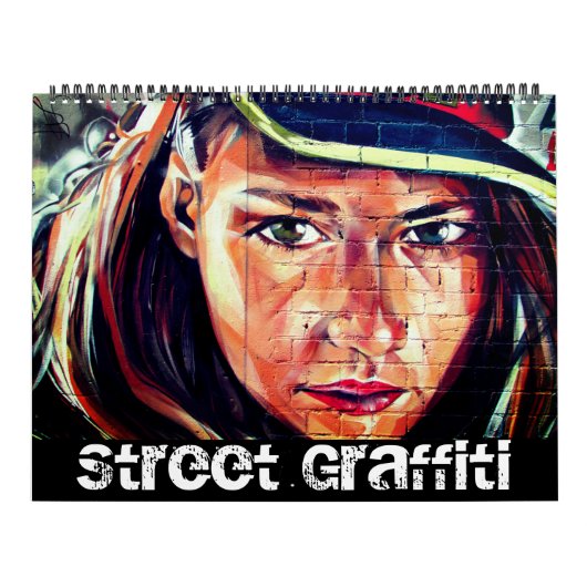 straatgraffiti 2026 kalender (Hoes)