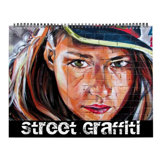 straatgraffiti kalender (Hoes)