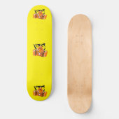 straatgraffiti kunst persoonlijk skateboard (Voorkant)