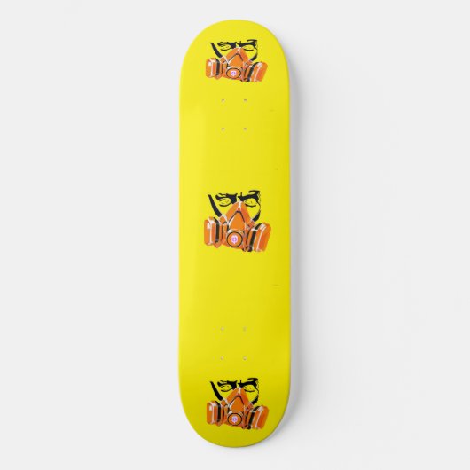 straatgraffiti kunst persoonlijk skateboard (Voorkant)