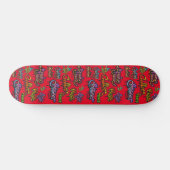Straatgraffitiwoorden Persoonlijk Skateboard (Horizontaal)