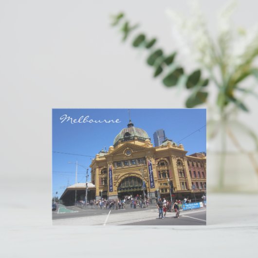 straathoek briefkaart (Staand voorkant)