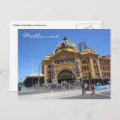 straathoek briefkaart (Voorkant / Achterkant)